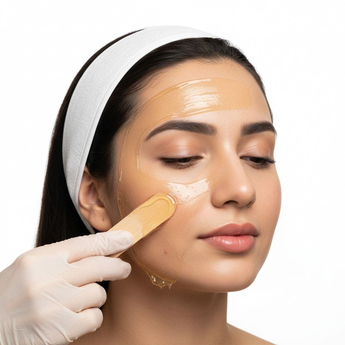 Full face waxing